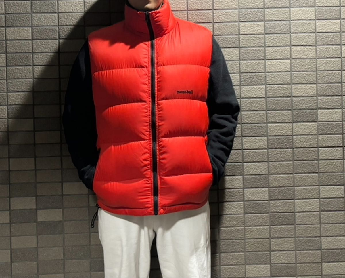 [希少mont-bell land's end]reversible vest