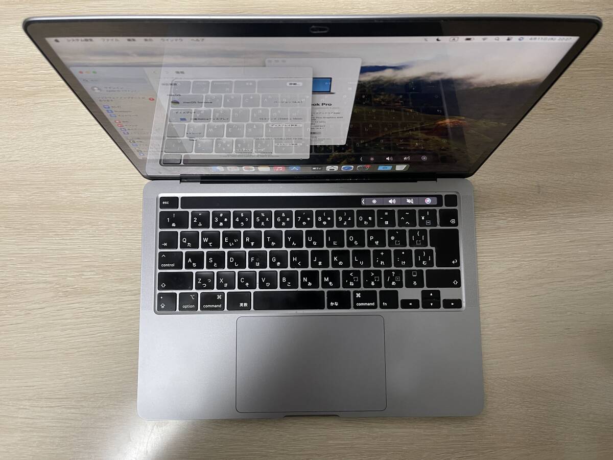 13インチ macbook pro 2020 256GB メモリー8 _画像2