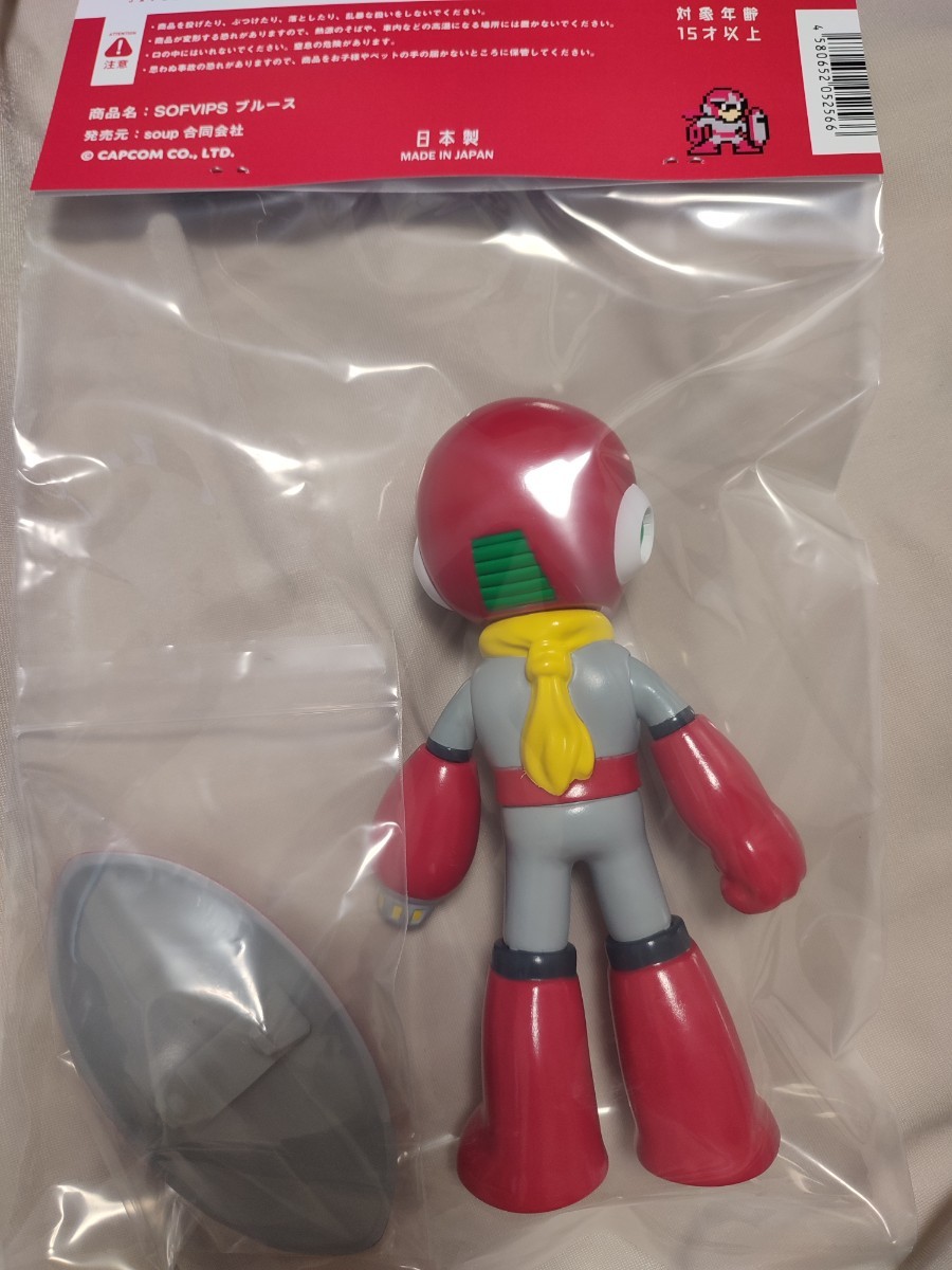 品良く着こなすため ソフビ 新品未開封 SOFVIPS ブルース ロックマン｜Yahoo!フリマ ゲームキャラクター