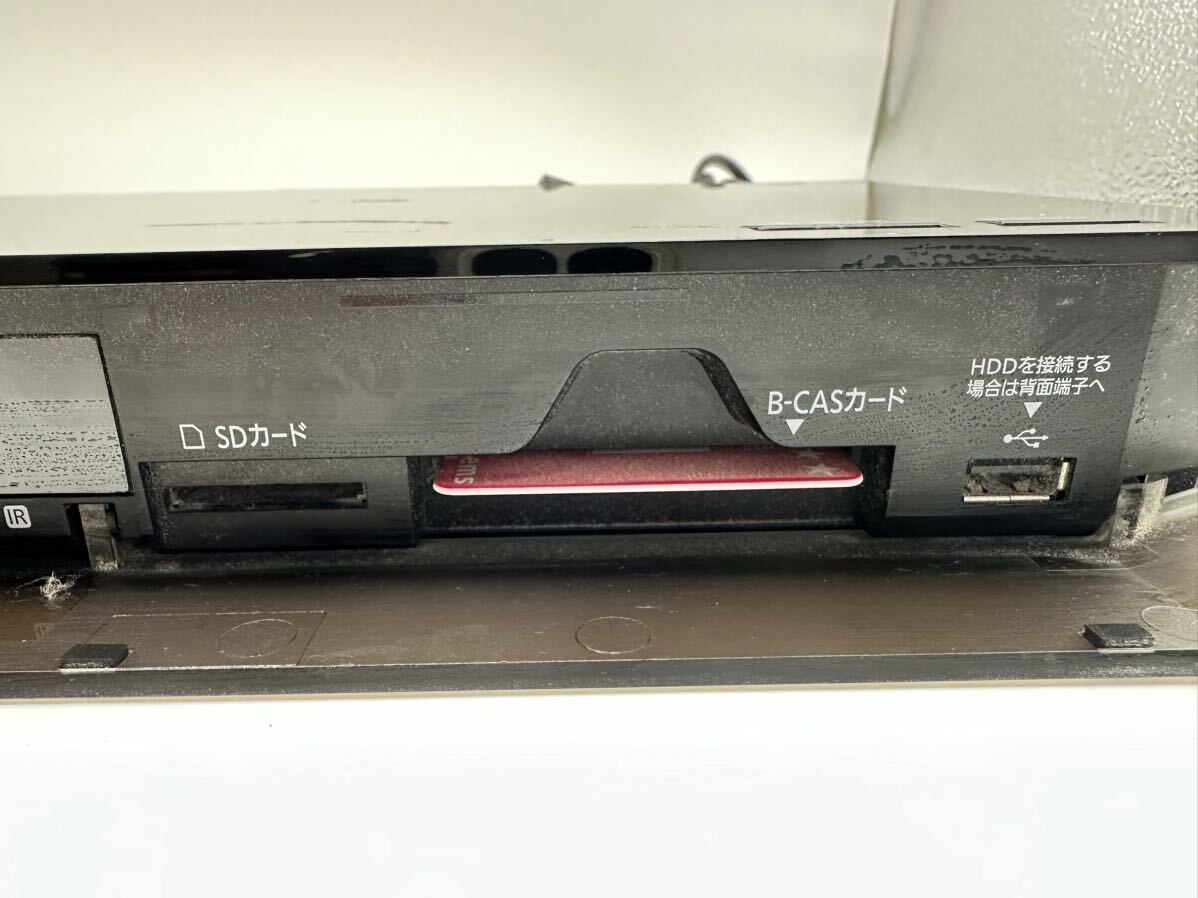 □パナソニック Panasonic 2014年製 ブルーレイディスクレコーダー 2TB DMR-BRZ2000 B-CASカード 付 リモコン付 N2QAYB000994の画像8