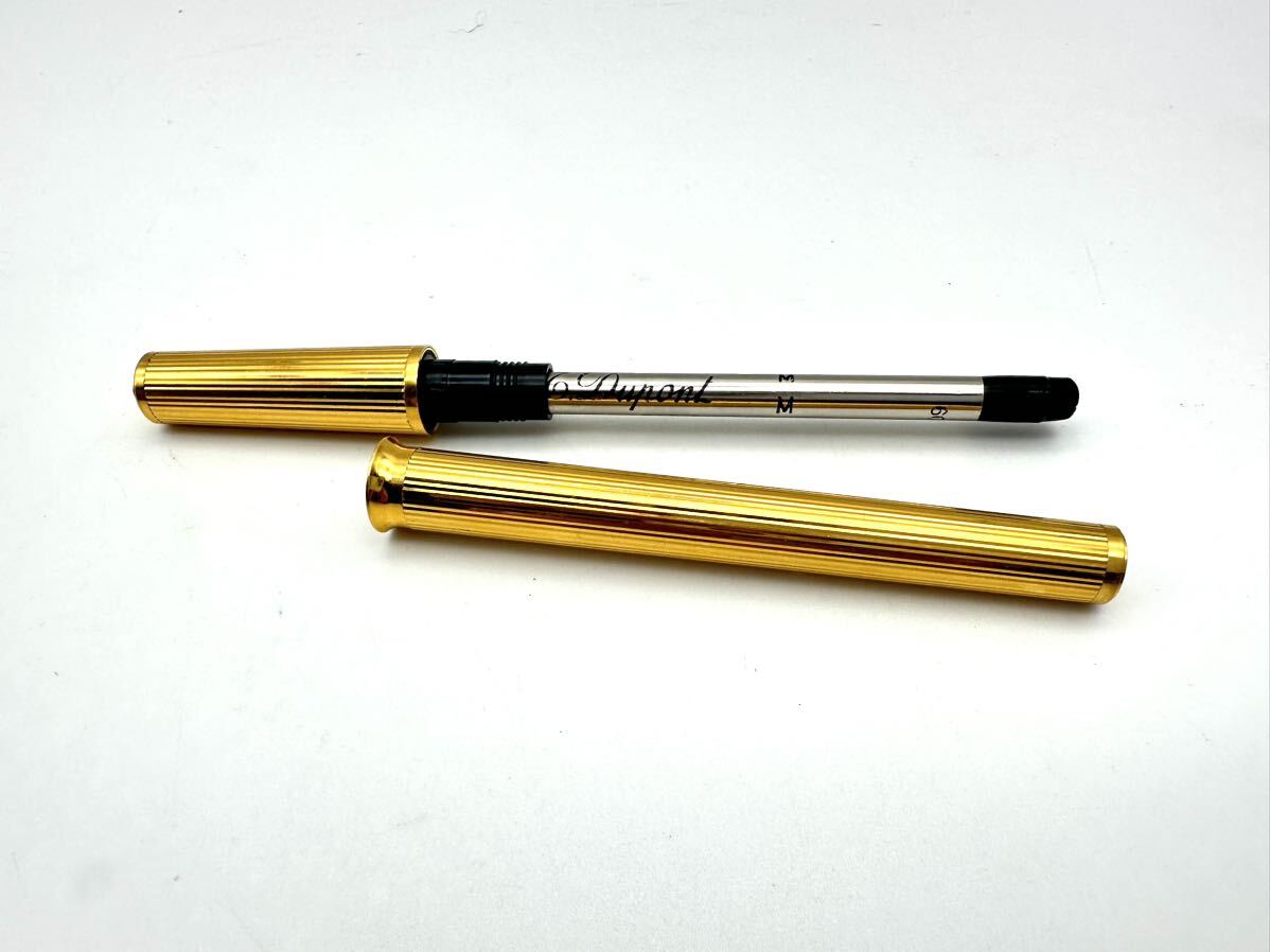 *S.T. Dupont S.T. Dupont PARIS шариковая ручка Gold цвет канцелярские товары письменные принадлежности Gold цвет 