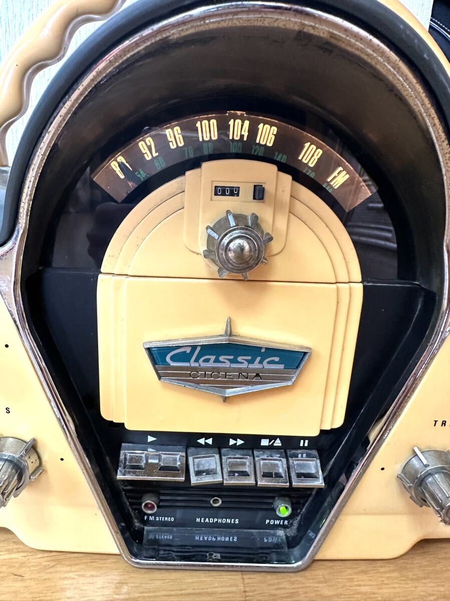 ペニージャパン Classic CICENA Over drive No.261 ラジカセ レトロ アメリカン クラシック アンティーク ビンテージ ラジオの画像6