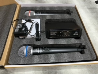 BEHRINGER ULM302MIC ワイヤレスハンドヘルドシステムの画像2