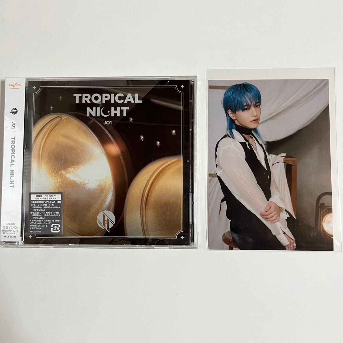 【未再生】TROPICAL NIGHT JO1通常盤 + 大平　生写真