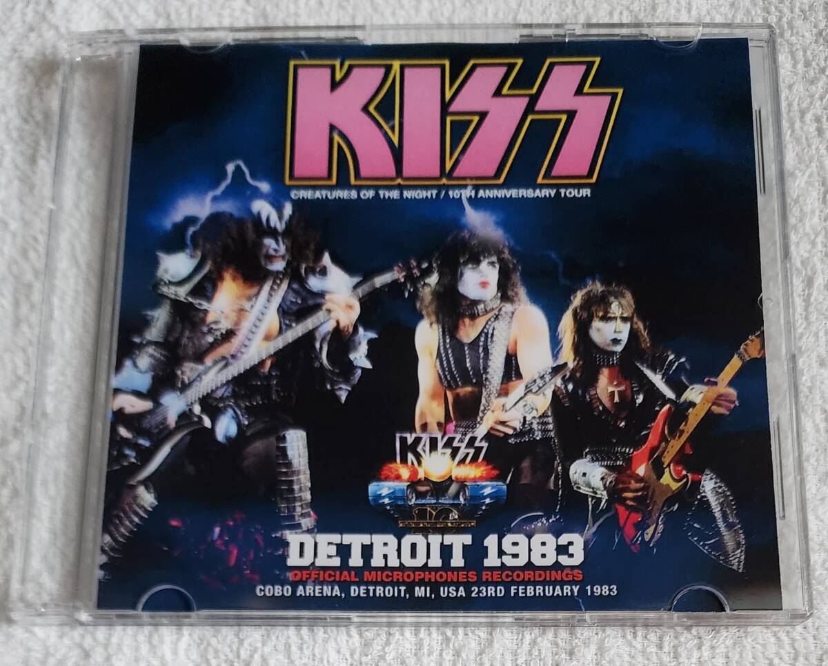 KISS / DETROIT 1983 : OFFICIAL MICROPHONES RECORDINGS_画像1