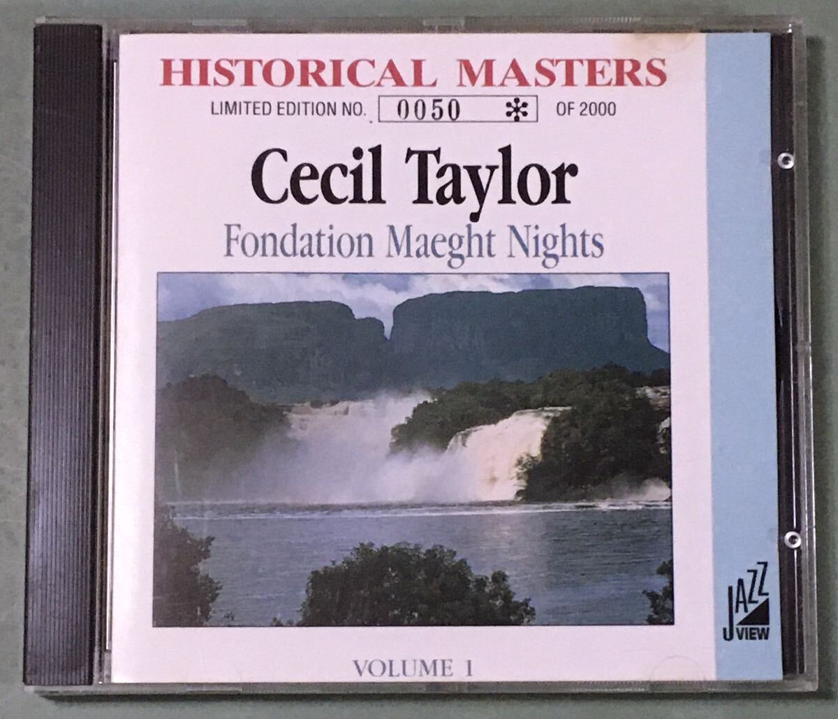 セシル・テイラー / Aの第2幕 VOL.1 / Cecil Taylor / Fondation Maeght Nights Volume 1 / Sam Rivers /CD_画像1