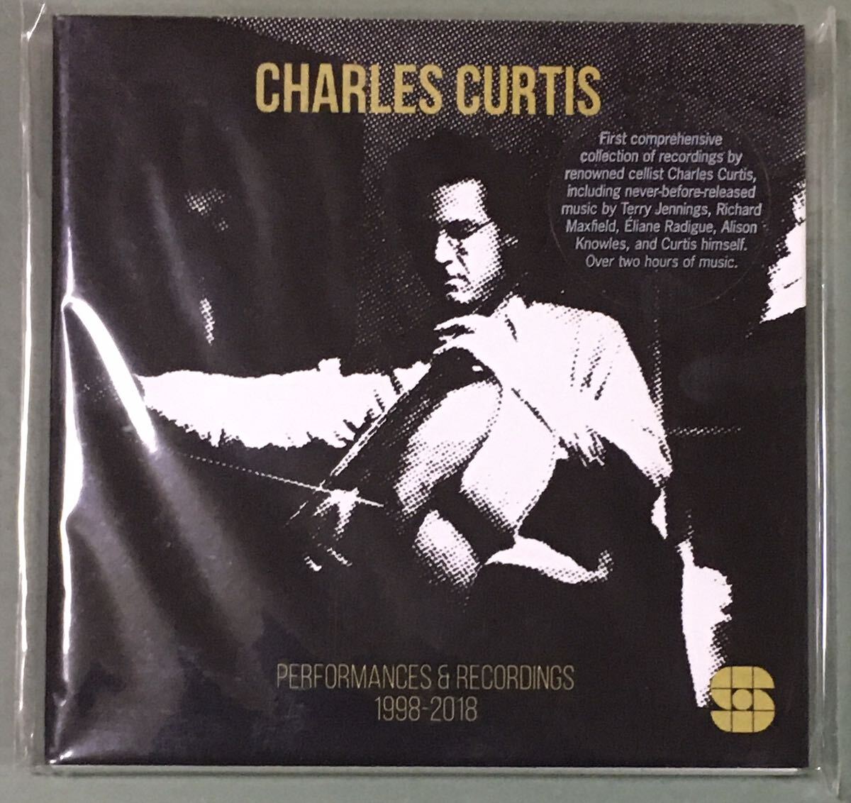 Charles Curtis / Performances & Recordings 1998-2018 /Eliane Radigue /3CDの画像1