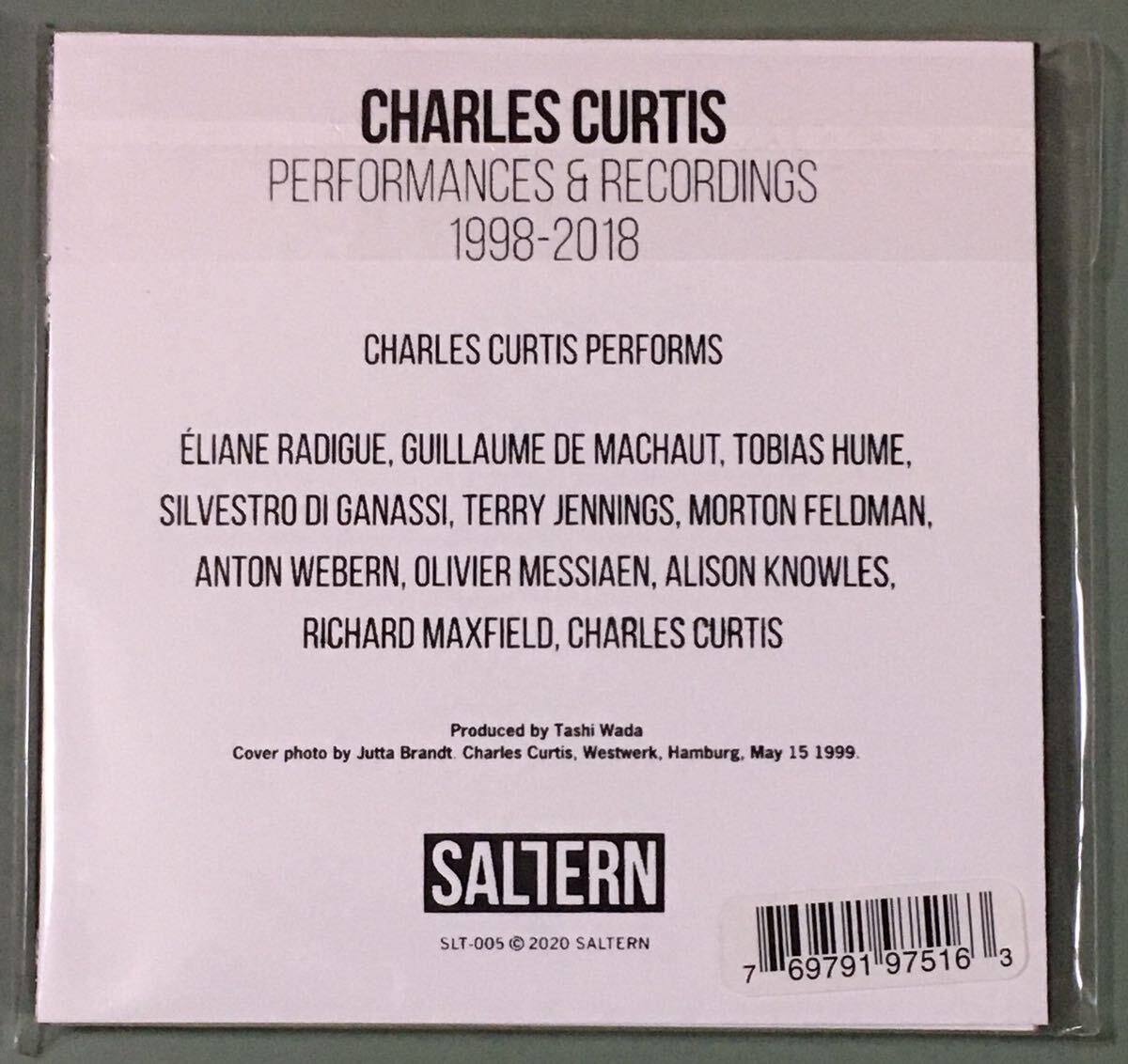 Charles Curtis / Performances & Recordings 1998-2018 /Eliane Radigue /3CDの画像2