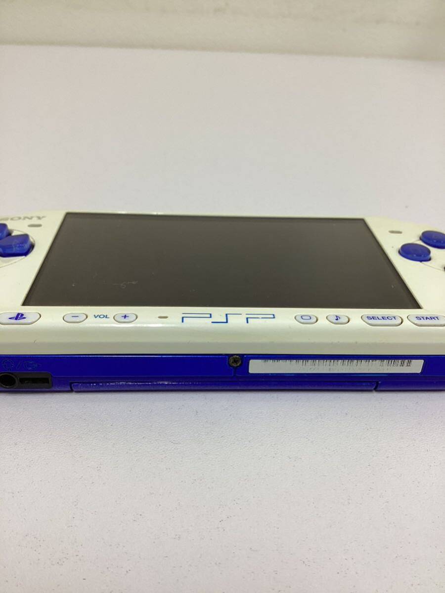 SONY PSP3000 ブルー ソニー バッテリー無し ゲーム機本体 プレーステーションポータブル #18560の画像5