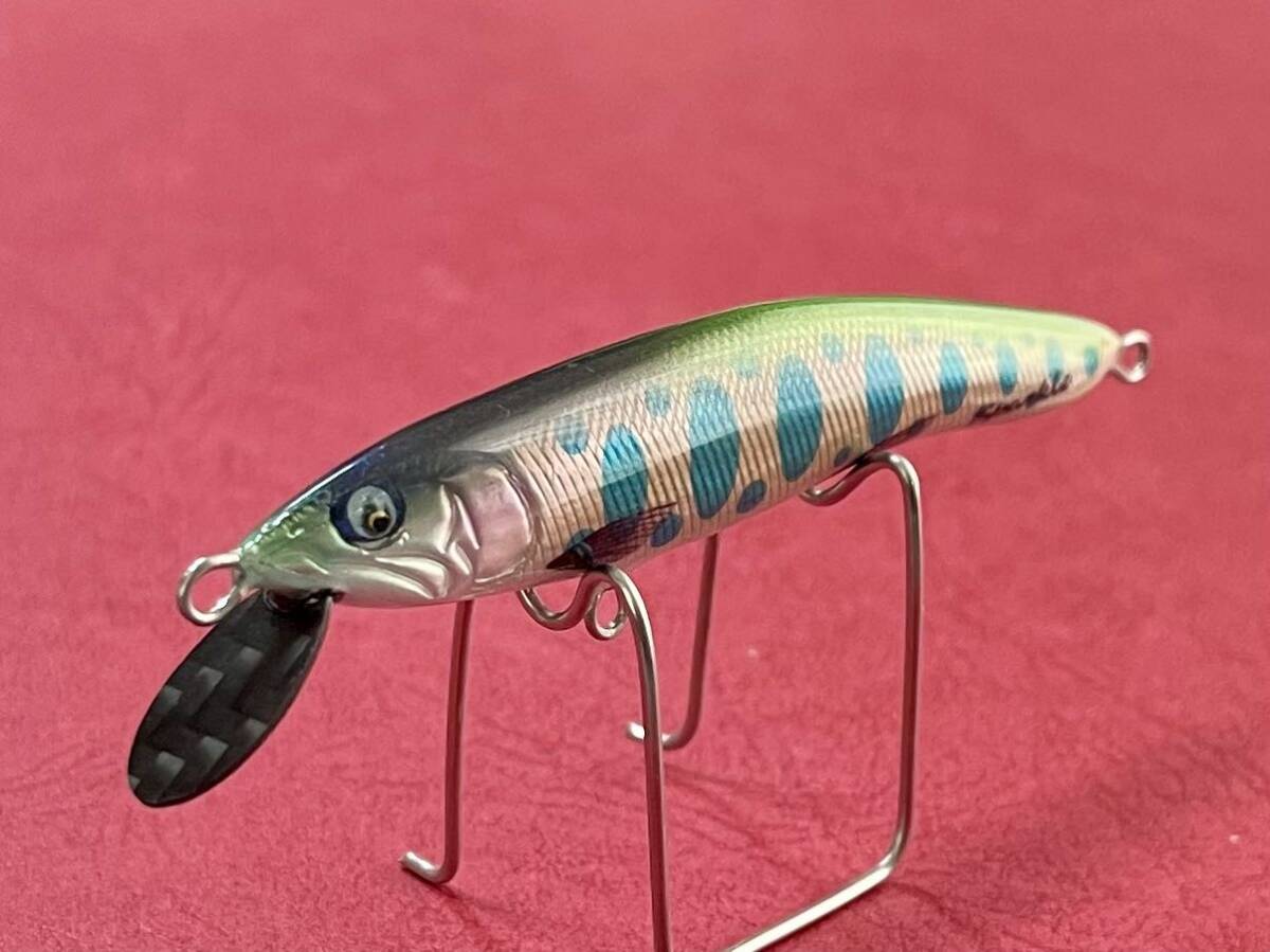 ハンドメイドミノー sparkle lures 山女魚85F フローティング 5.6g #1の画像1