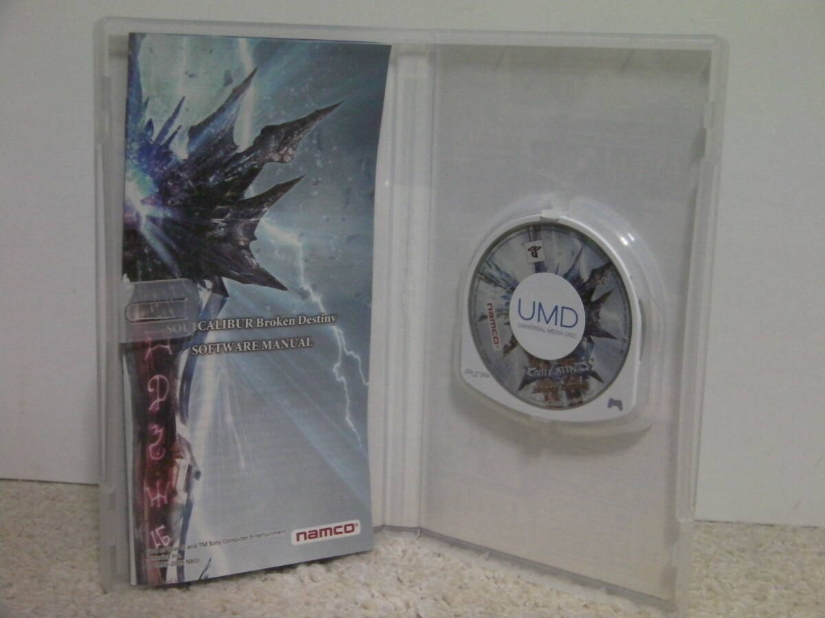 ■■ 即決!! PSP ソウルキャリバー Broken Destiny SOUL CALIBUR／PlayStation Portable ■■の画像2