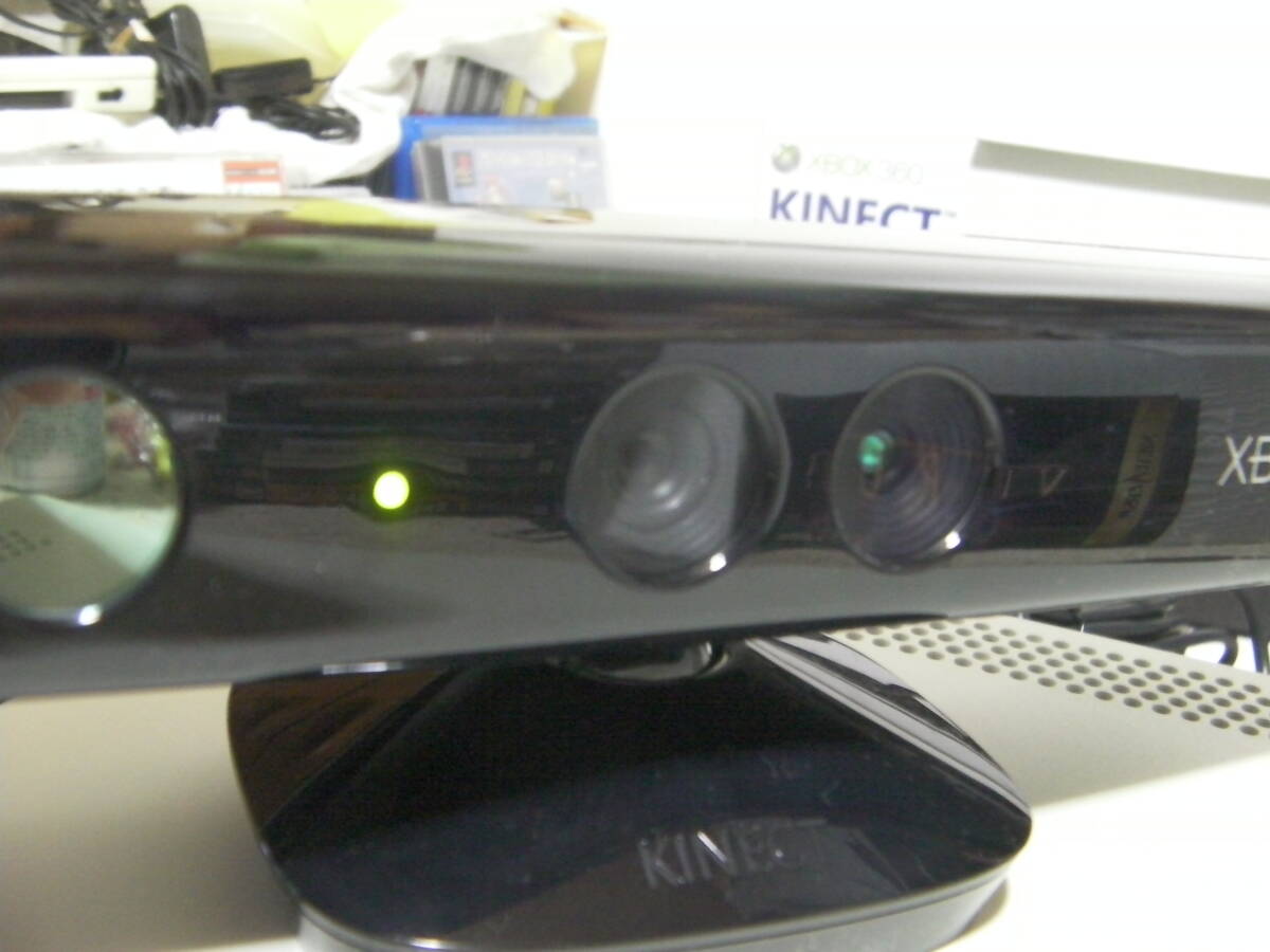■■ 即決!! Xbox360 キネクトセンサー（箱説・ソフト付き）／Kinect Sensor■■_画像7