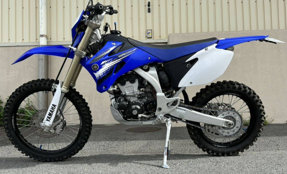 極上　WR250F モタードホイールセット 公道走行可能　2012 セル付き　WR250R WR250X_画像3