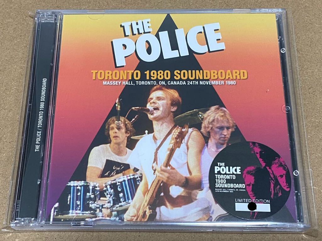 THE POLICE ■ TORONTO 1980 SOUNDBOARD ■ Wardour ■の画像1