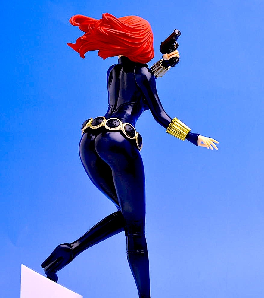 コトブキヤ 1/9 ブラック・ウィドウ Marvel Bishoujo Statue マーベル美少女 フィギュア 塗装済み完成品 全高約20cm 未開封 未使用の画像8