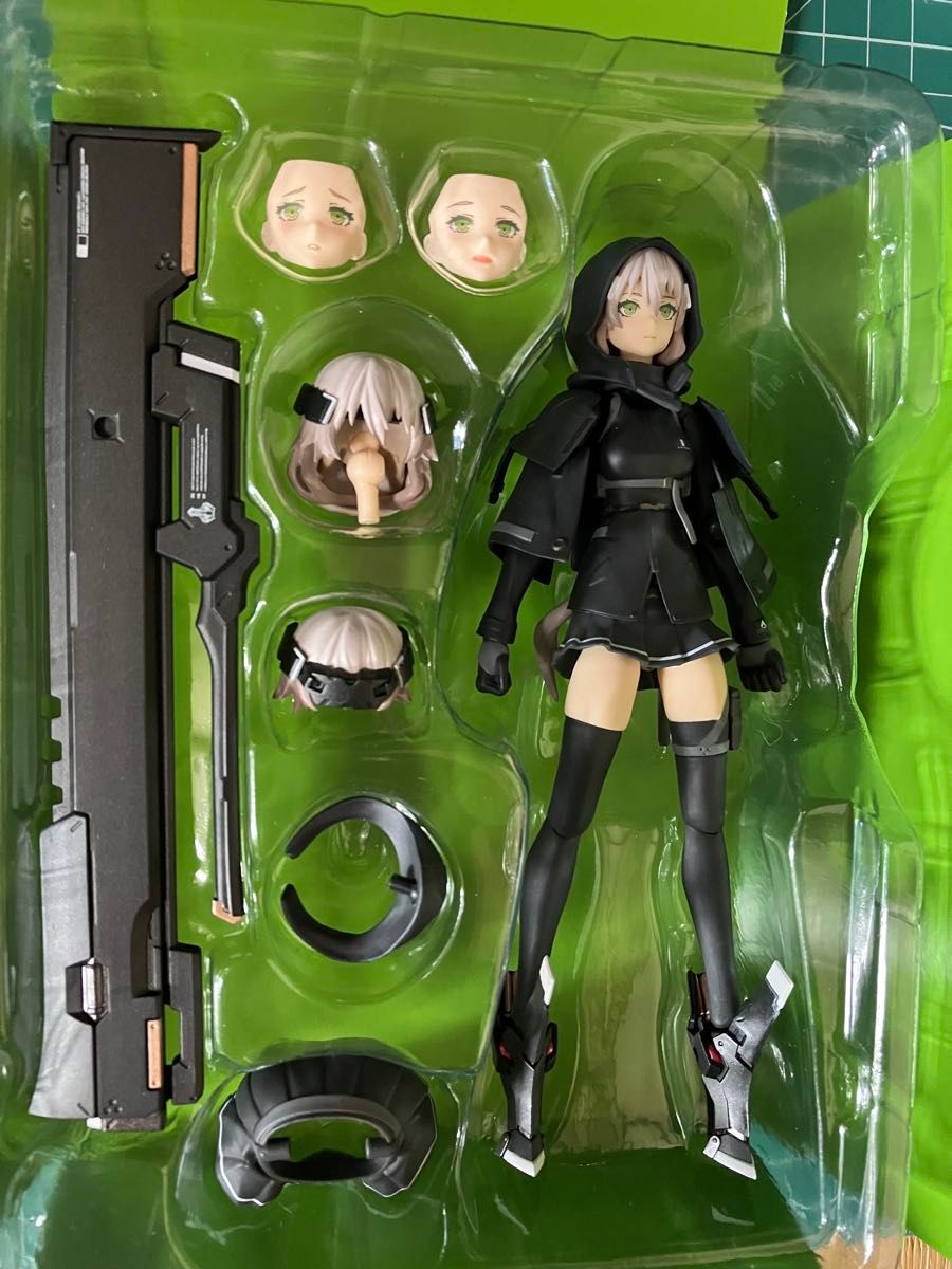 figma 壱[another] ex：ride SPride.09 BK91A 重兵装型女子高生 中古 バイク セット 1/12