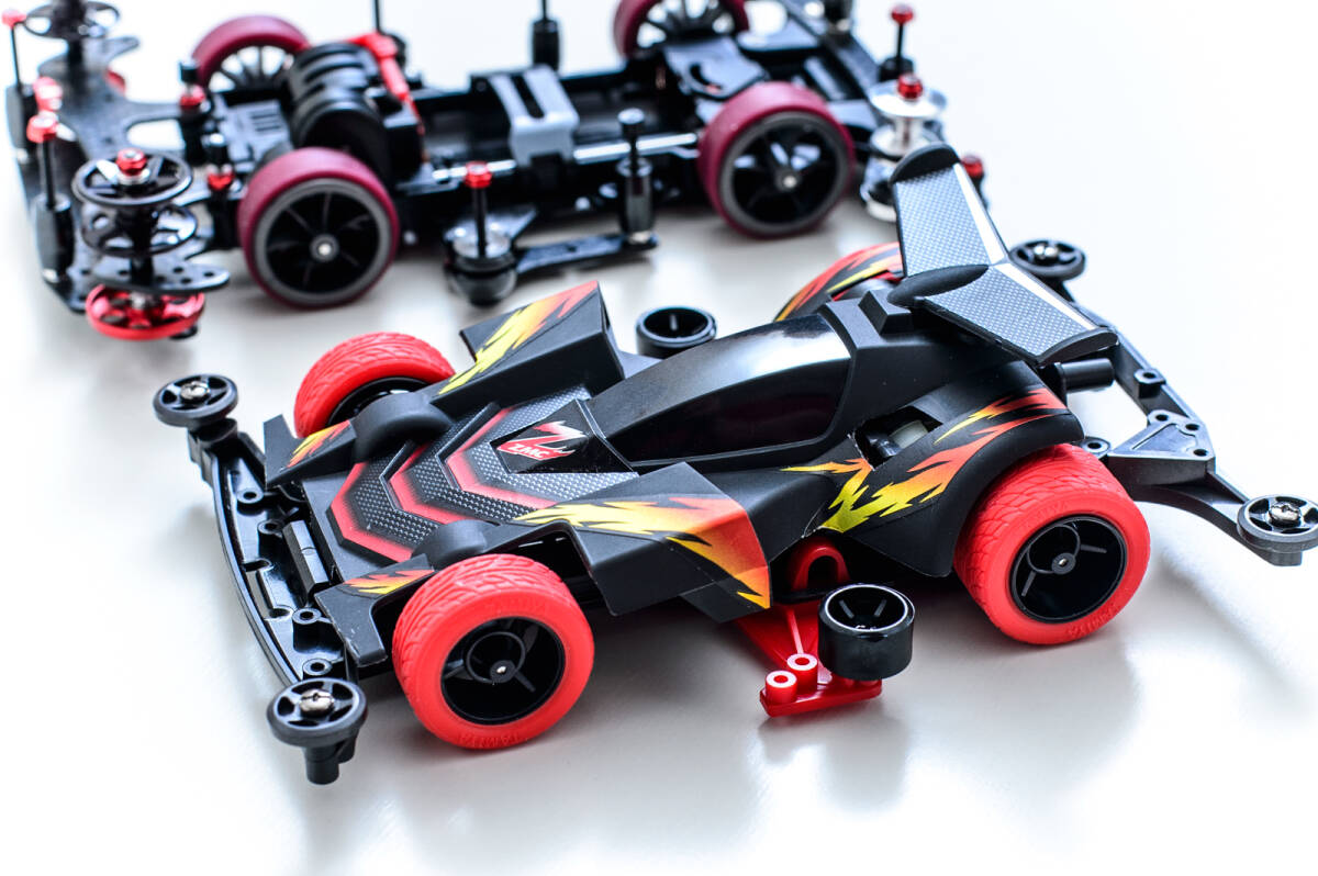 ミニ四駆完成品 ネオトライダガーZMC VZフルベアリング ミニ四駆完成品 ネオトライダガーZMC VZフルベアリング