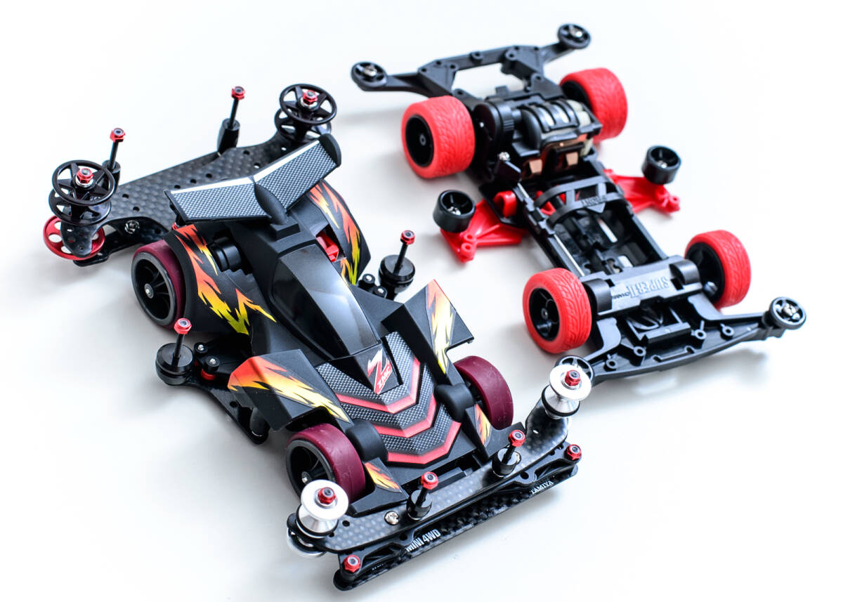 ミニ四駆完成品 ネオトライダガーZMC VZフルベアリング ミニ四駆完成品 ネオトライダガーZMC VZフルベアリング