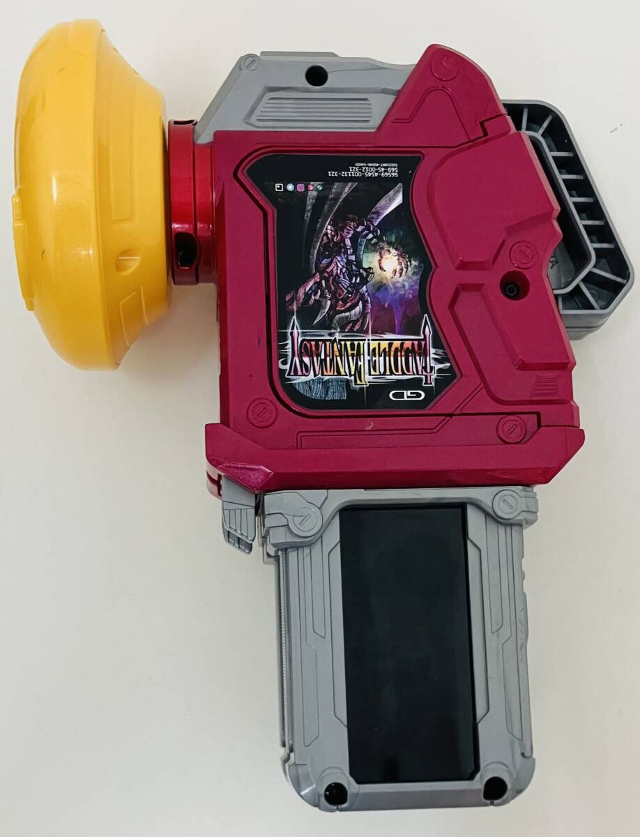 1円スタート 仮面ライダーエグゼイド 変身ゲーム DXガシャットギア デュアルβ デュアルベータ 開封済_画像4