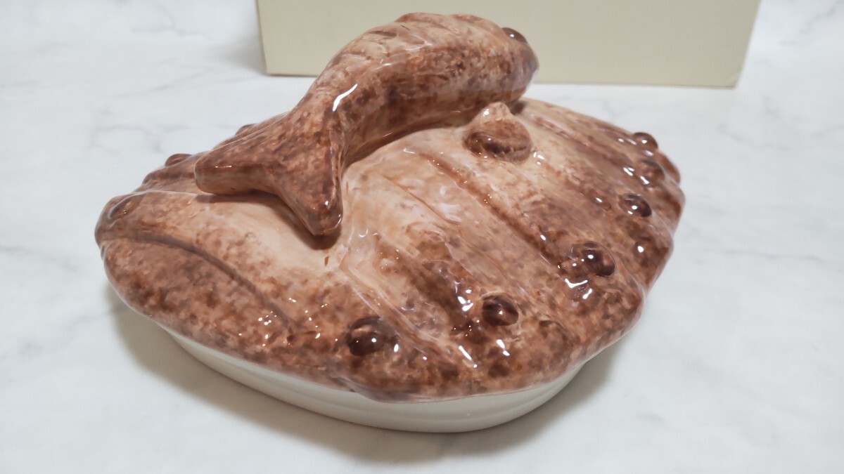 ☆未使用☆ 魔女の宅急便 ニシンのパイ クッキージャー ジブリ 陶器製 ジジ キキ #エの画像9