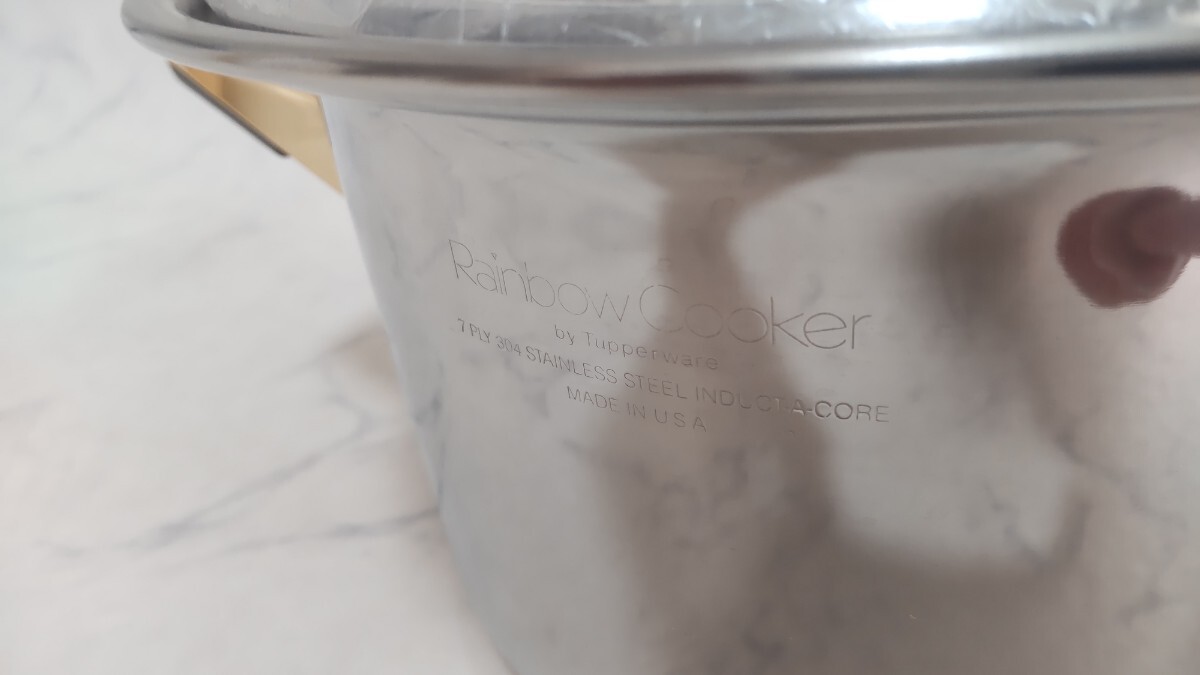 未使用 タッパーウェア Tupperware レインボークッカー 深鍋 未使用 タッパーウェア Tupperware レインボークッカー 深鍋