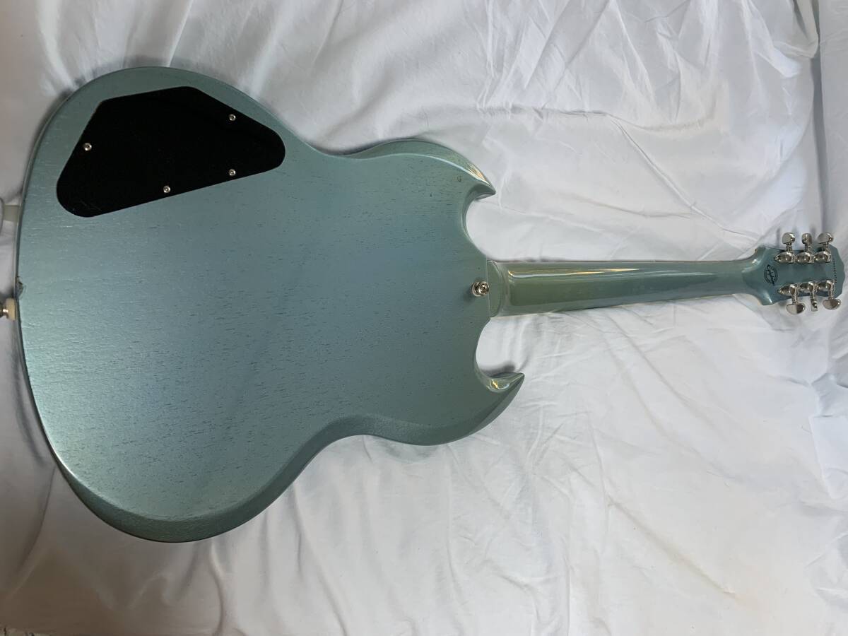 Epiphone( Epiphone )SG Custom Maestro Pal ветчина голубой бесплатная доставка ( выставляющая сторона плата )