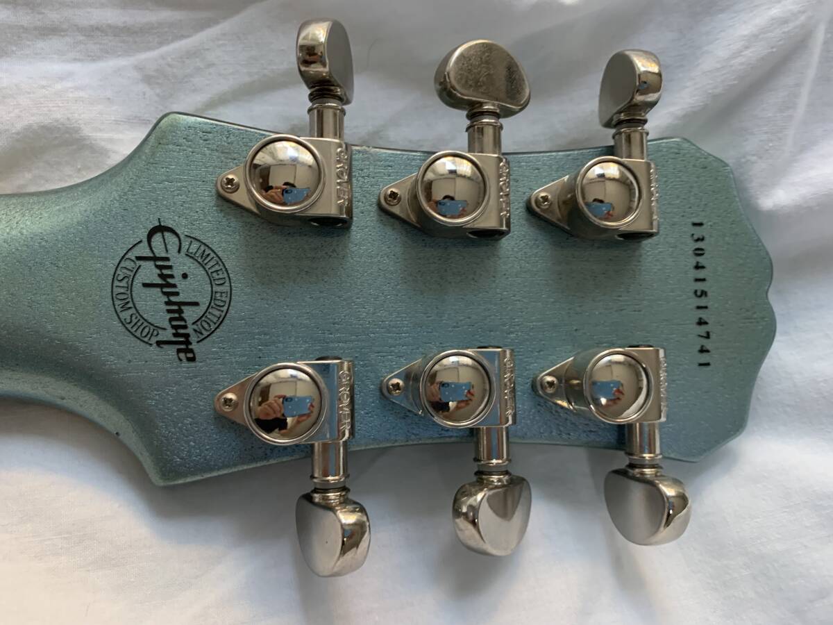 Epiphone( Epiphone )SG Custom Maestro Pal ветчина голубой бесплатная доставка ( выставляющая сторона плата )