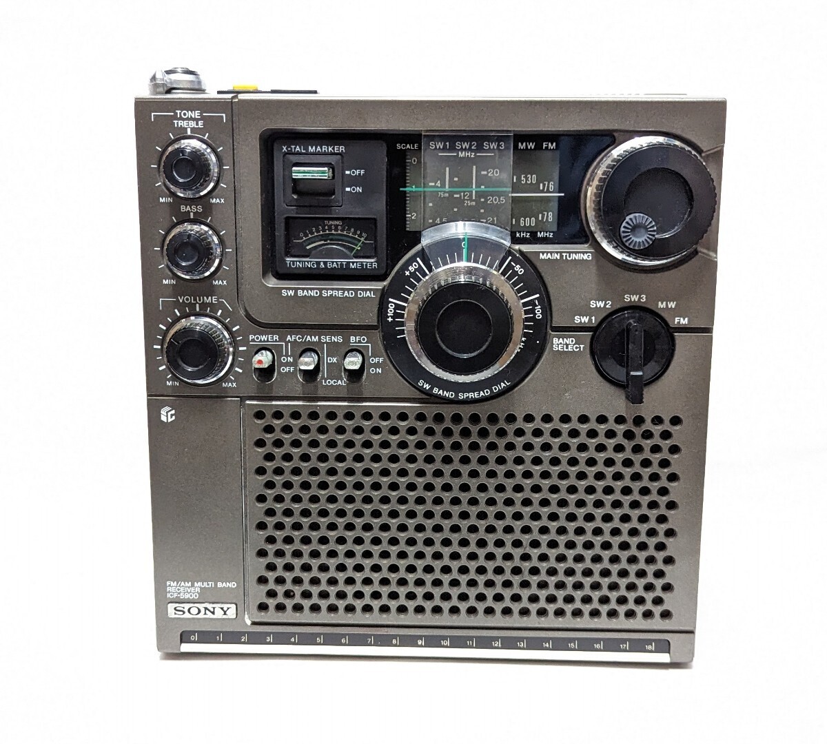 Yahoo!オークション - SONY スカイセンサー ICF-5900 BCLラジオ 