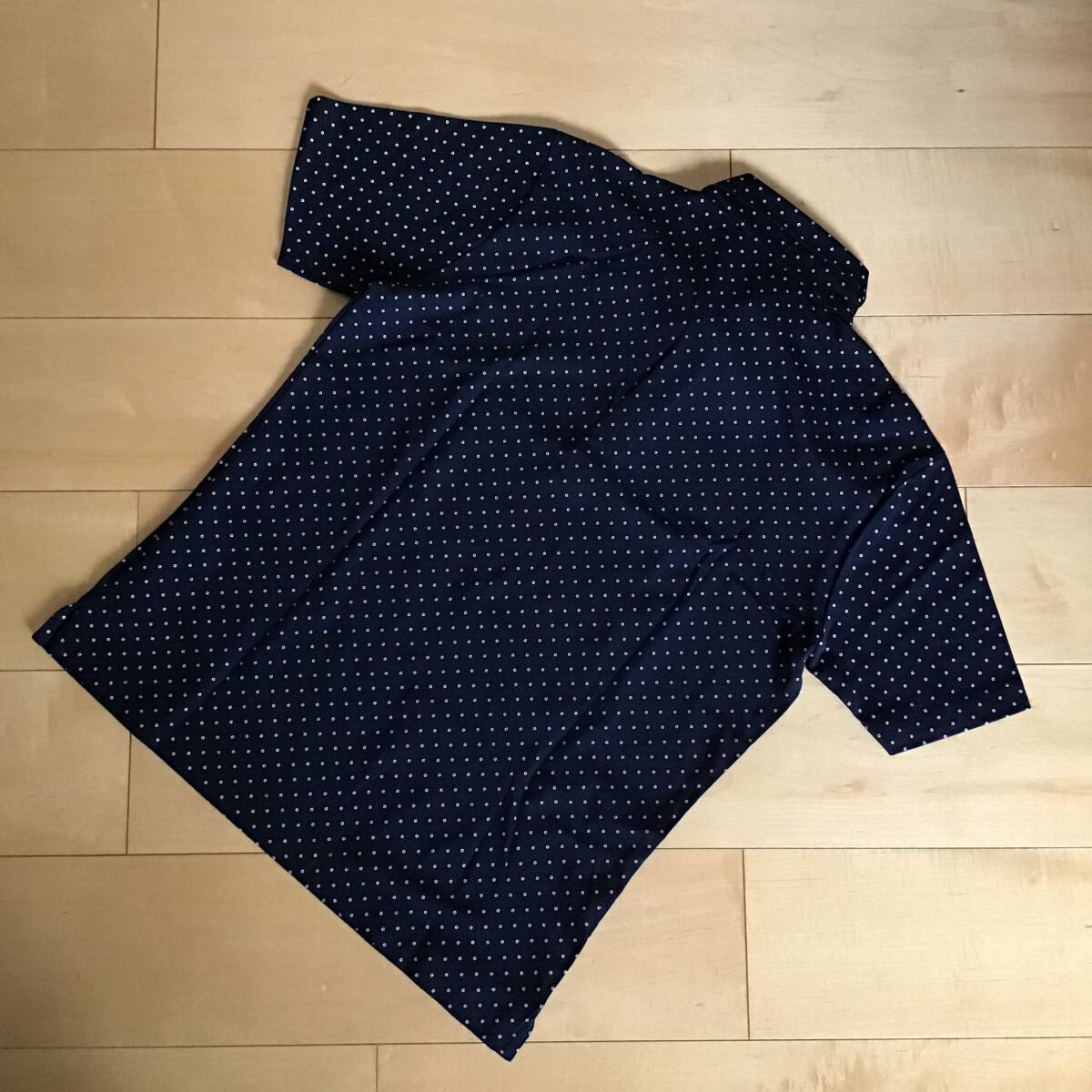  новый товар не использовался товар TAKEO KIKUCHI Takeo Kikuchi рубашка-поло с коротким рукавом размер 3(L размер ) темно-синий темно-синий 