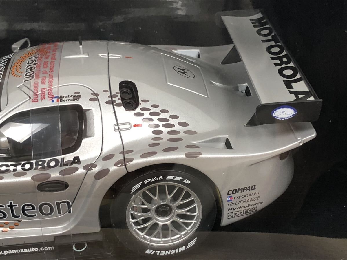 オートアート 1/18 パノス エスペラント GTR-1 FIA GT'98 #3 模型 ミニカー AUTO art Racing division PANOZ ESPERANTE GTR-1 【89853】の画像4