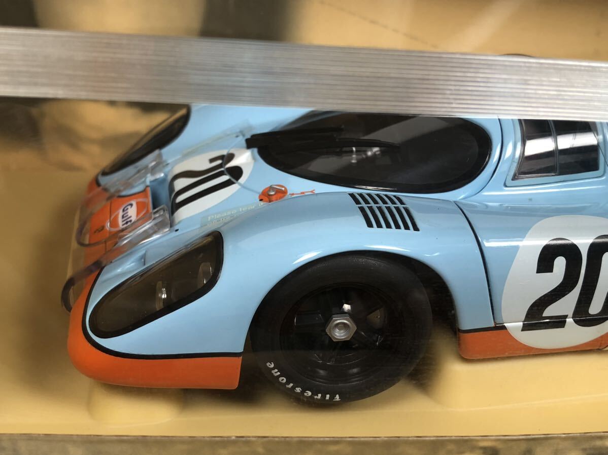 オートアート 1/18 ポルシェ 917K スティーブ・マックイーン コレクション From the movie LeMans 1970 #20【80030】AUTO art 模型ミニカーの画像2