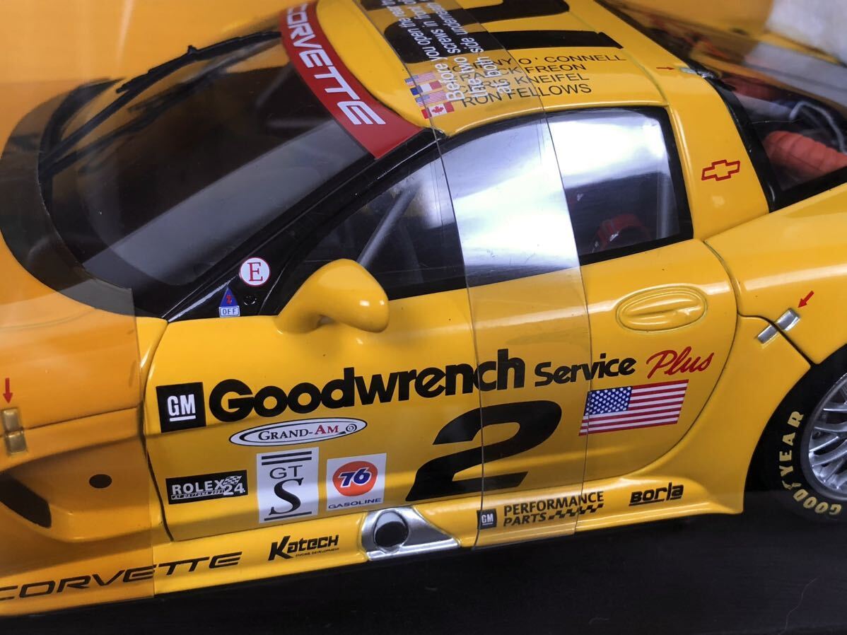 オートアート 1/18 シボレー コルベット C5-R 2001 Rolex24 Daytona #2 模型 ミニカー AUTO art Racing division CORVETTE 【80106】の画像3