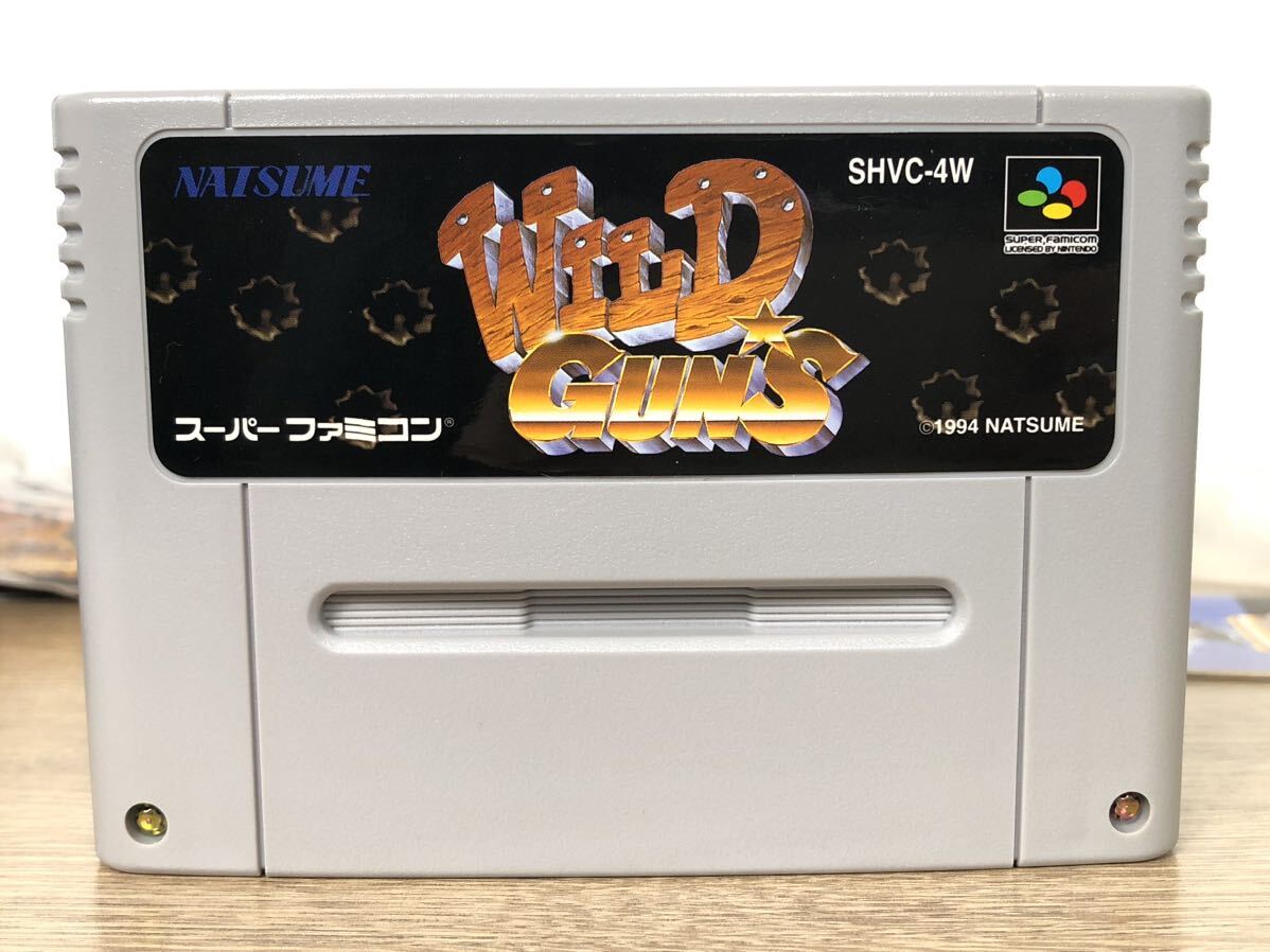 ワイルドガンズ スーパーファミコン ソフト 箱説ありWILD GUNSの画像2