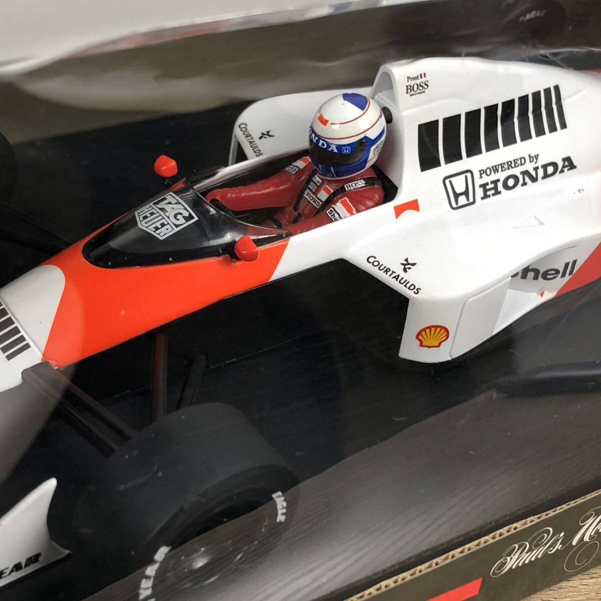 McLaren Collection 1/18 マクラーレン MP 4/5 A.prost ワールドチャンピオン #2 模型 ミニカーミニチャンプス の画像2