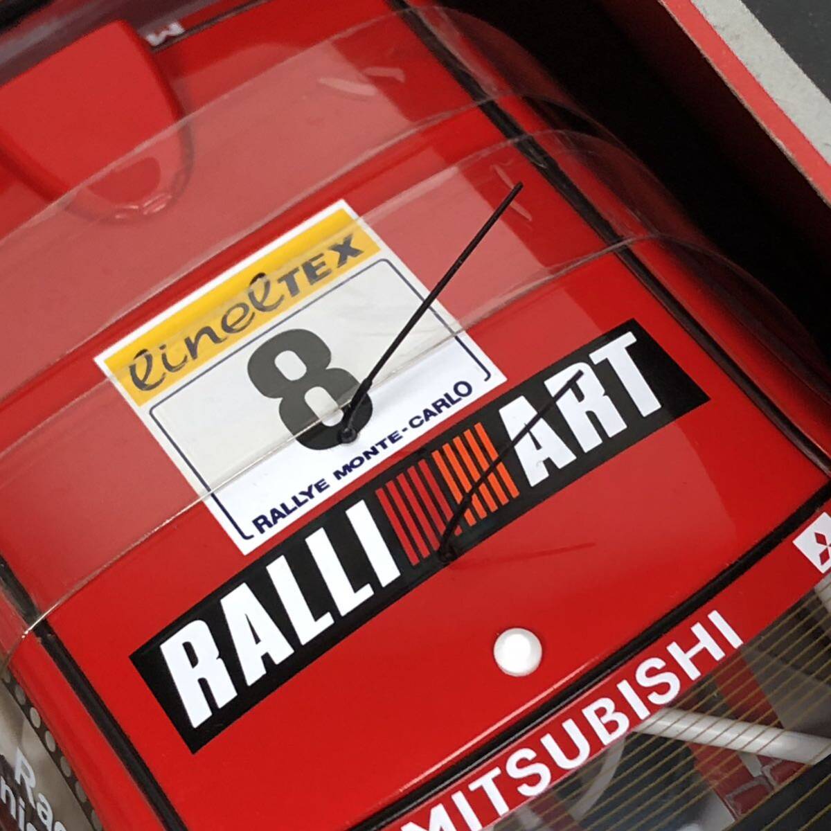 オートアート 1/18 三菱 ランサーエボリューション7 WRC 模型 ミニカー AUTO ART Racing division 箱破損 LANCER EVOLUTION Ⅶ WRCの画像7