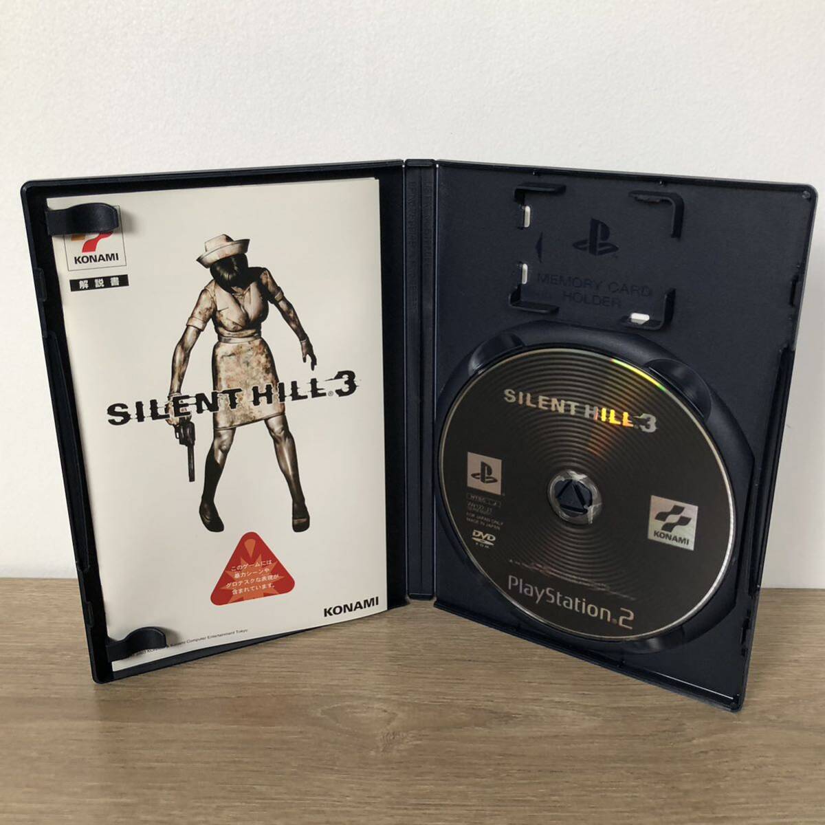 【PS2】 サイレントヒル3 KONAMI SILENT HILL3 シングルCD付きの画像3