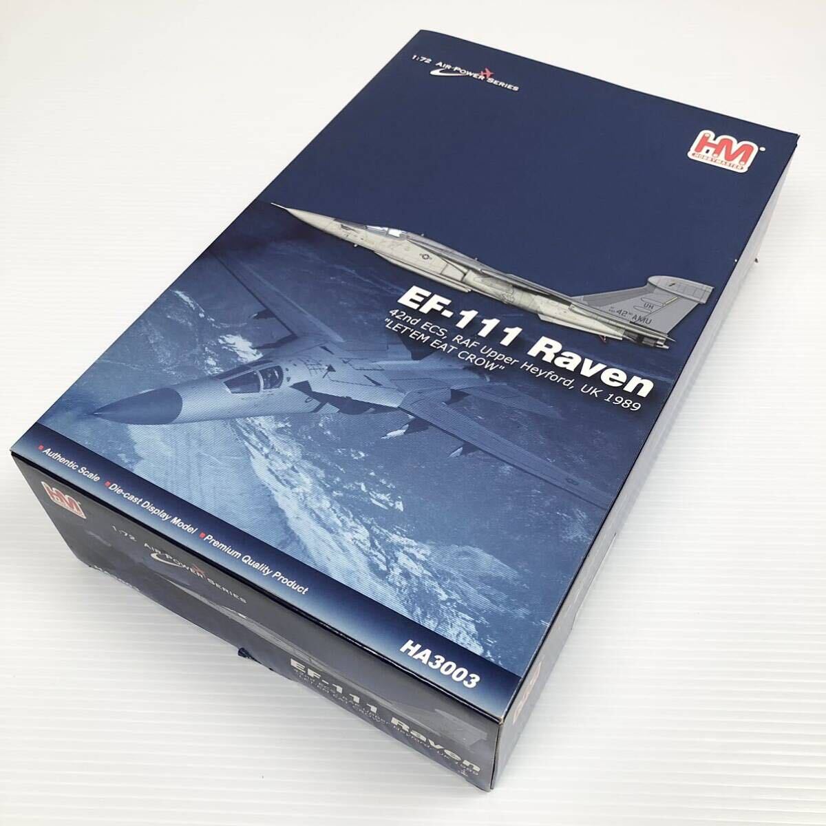 ホビーマスター 1/72 EF-111 Raven レイブン 第42電子戦闘飛行隊 ［HA3003］HM AIR POWER SERIES 【ブリスター未開封】_画像3