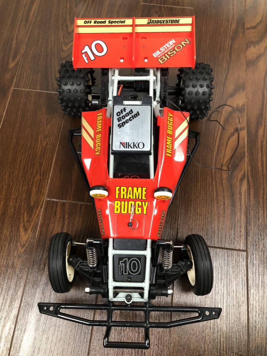 【ジャンク】ニッコー 1/10 ラジコン バイソン F-10 NIKKO BISON F-10 電動RC 現状品の画像2