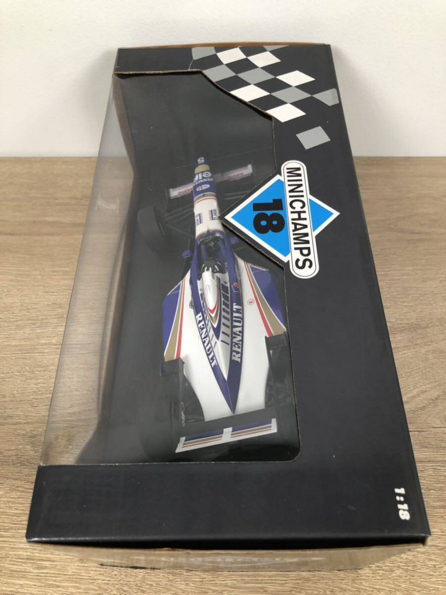 ミニチャンプス MINICHAMPS 1/18 ウィリアムズ ルノー D.ヒル #5 ミニカー 模型の画像4