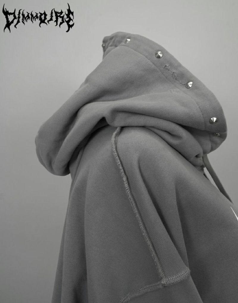 DimMoire ディムモアール クラッシュBIGフーディ パーカー Gray DimMoire ディムモアール クラッシュBIGフーディ パーカー Gray