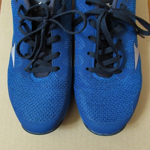 MIZUNO ミズノ TC-02 31GC190222 靴 スニーカー 25.5cm 青 ブルー トレーニングシューズ ランニングシューズの画像2