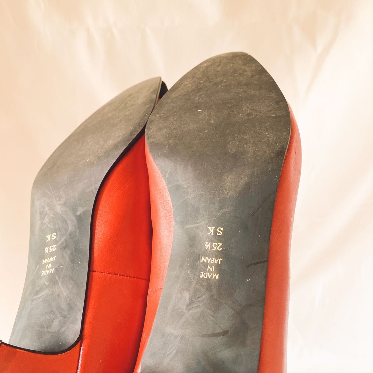 DIANA ダイアナ パンプス 靴 ヒールパンプス　リボンパンプス　25.5cm スエード ブラック