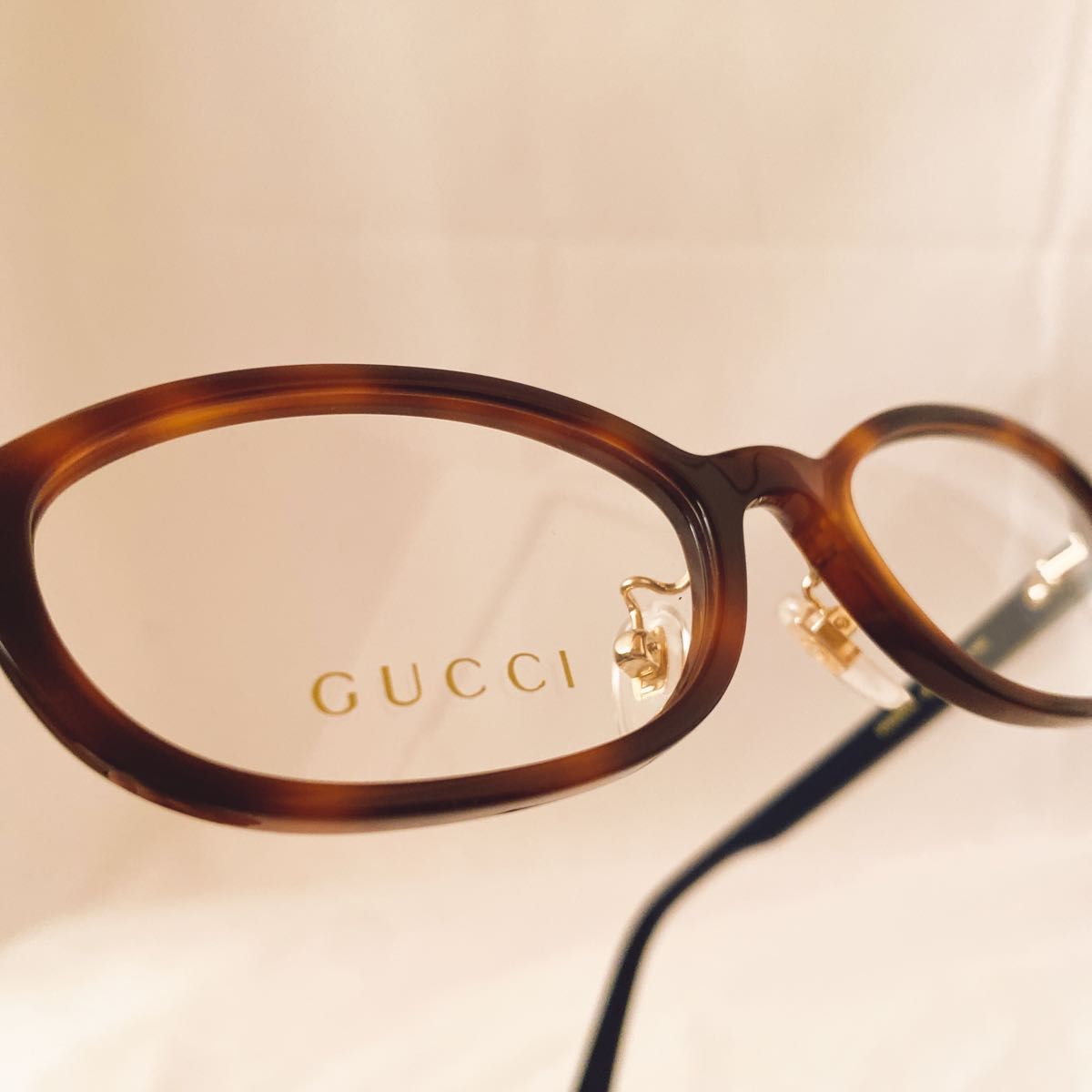 GUCCI サングラス ブラウン メガネ 眼鏡 アイウェア　べっ甲調　眼鏡　ブランド　レディース　メンズ　ケース付き