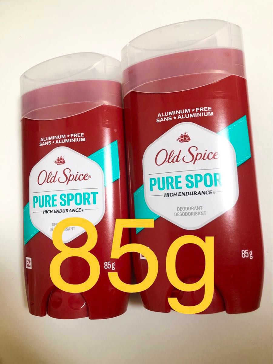 新品　48h消臭　Old Spice オールドスパイス デオドラント　2本セット　ピュアスポーツPURE SPORT 制汗剤85g