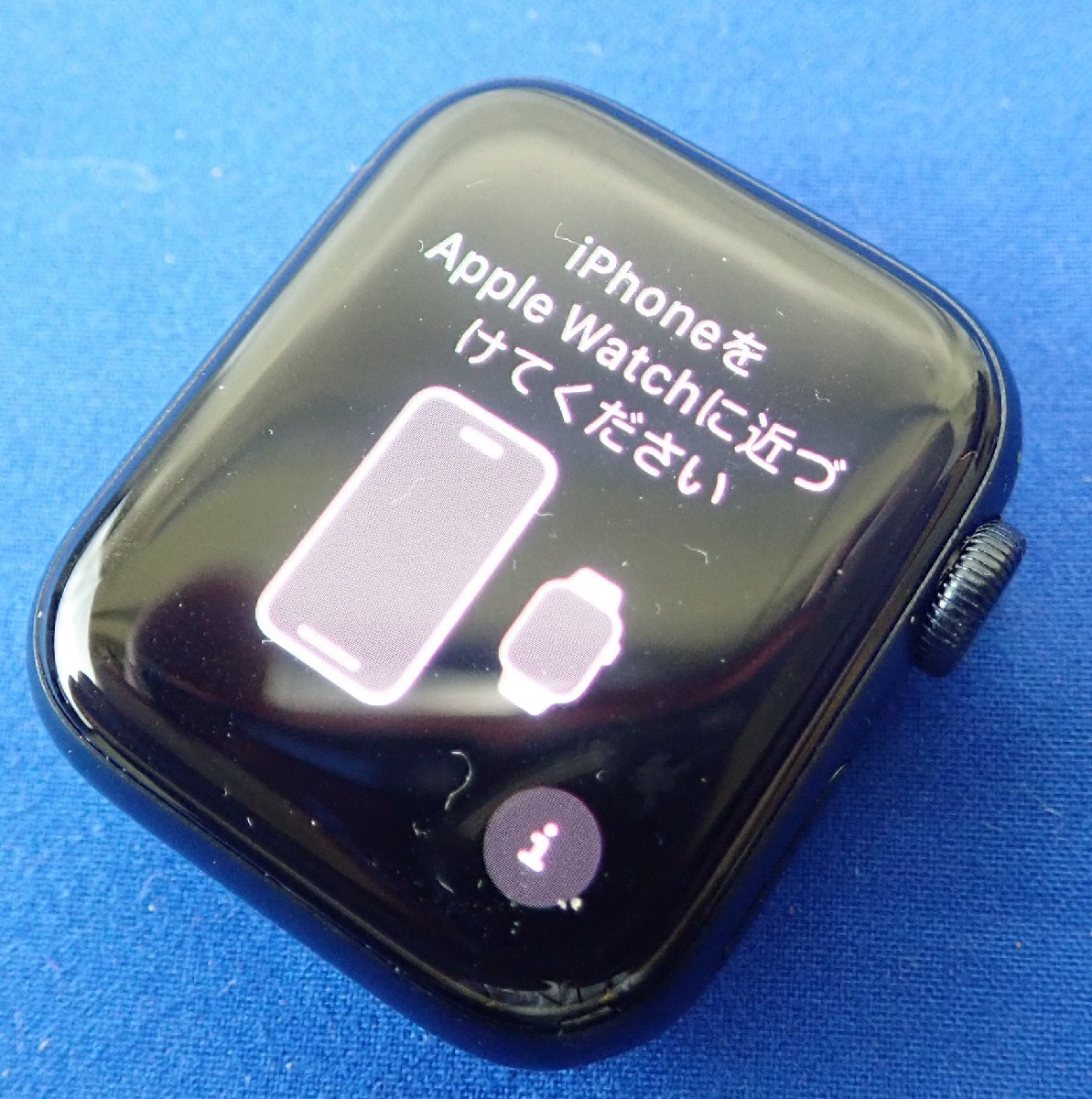◎中古 Apple Watch SE 第2世代 40ｍｍ GPS ミッドナイトアルミニウム MNL83J/A スポーツバンド アップルウォッチの画像2
