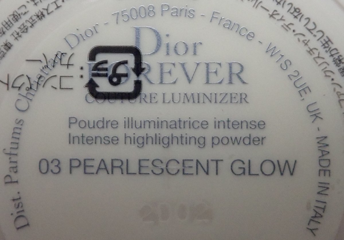 ◎未使用　Dior　ディオールスキン　フォーエヴァー　クチュール　ルミナイザー　03 PEARLESCENT GLOW　フェイスパウダー_画像6