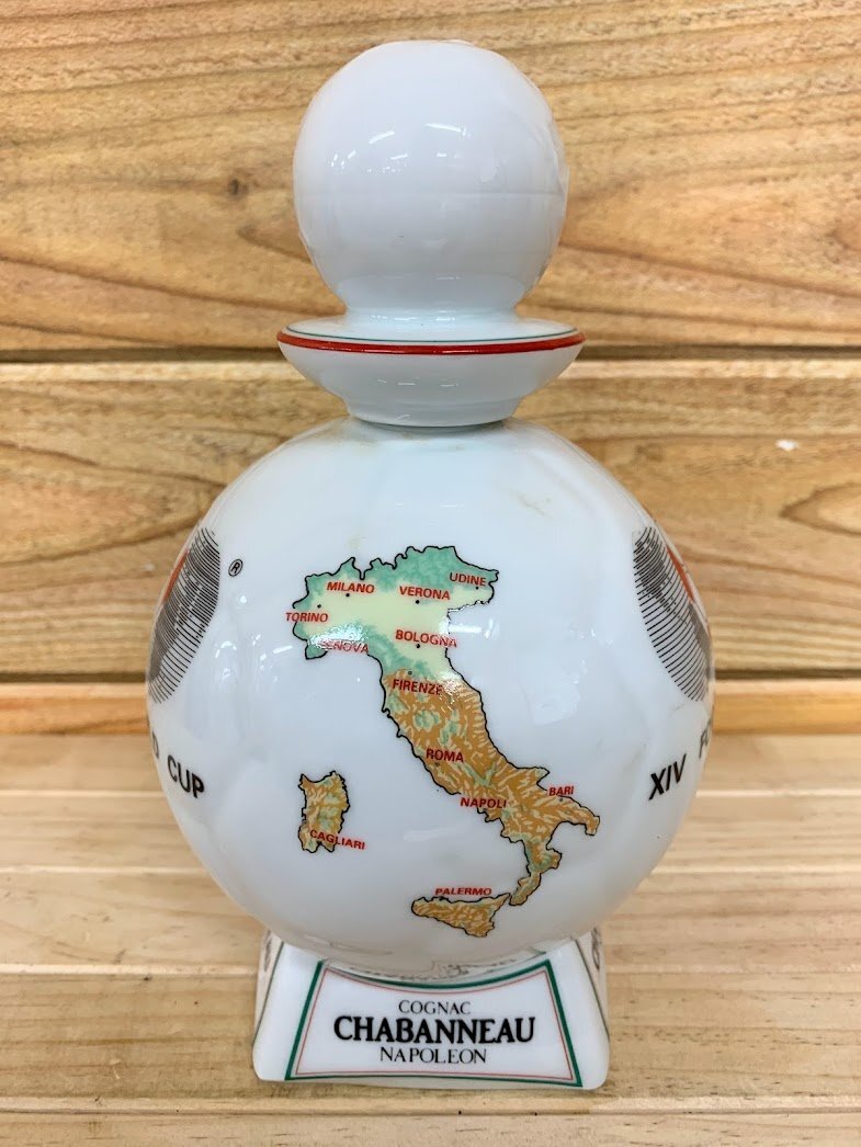 #CHABANNEAU Napoleon football World Cup Italy 1990 Limo -ju ceramics 700ml 40%