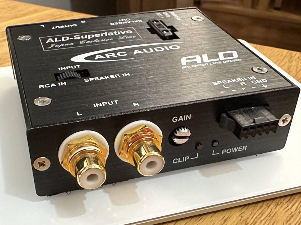 ARC audio ALD Superlative 超高音質ラインドライバー 日本専用特別チューニング版 の画像3