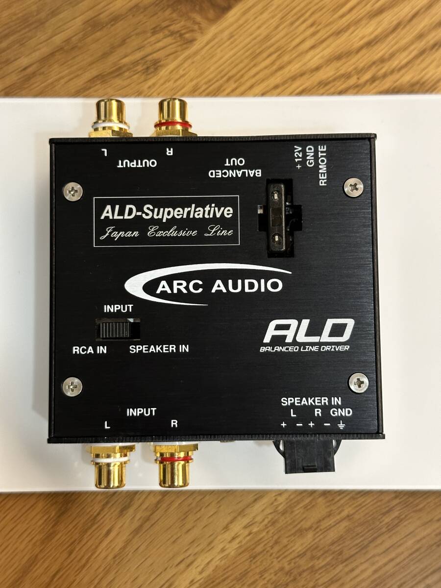 ARC audio ALD Superlative 超高音質ラインドライバー 日本専用特別チューニング版 の画像1