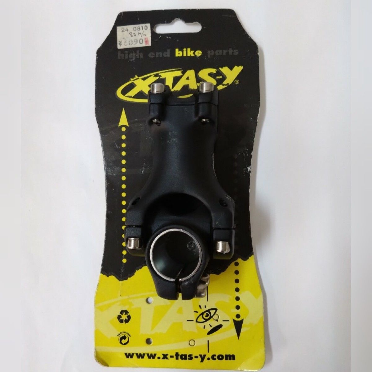 新品未使用品 X-TASY 可変式アヘッドステム 80/25.4/28.6mm